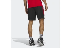 adidas Performance Sweatshorts LEGENDS BASKETBALL SHORTS Rot/Grau/Schwarz