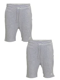 Shorts JPSTGORDON JJBRAD SWEAT SHORTS 2-Pack Kurze Herrenhose mit Taschen Unifarben Jogginghose im 2er Pack