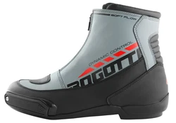 Bogotto Lap Motorradschuhe Motorradstiefel Grau/Hellgrau/Blau