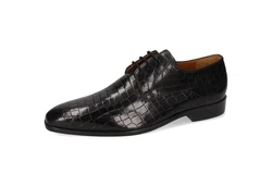 Melvin & Hamilton Schnürschuh Lance 8 Braun/Dunkelrot/Hellblau/Rot/Schwarz