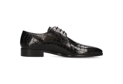 Melvin & Hamilton Schnürschuh Lance 8 Braun/Dunkelrot/Hellblau/Rot/Schwarz