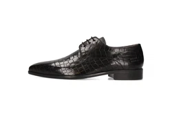Melvin & Hamilton Schnürschuh Lance 8 Braun/Dunkelrot/Hellblau/Rot/Schwarz