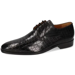 Melvin & Hamilton Schnürschuh Lance 8 Braun/Dunkelrot/Hellblau/Rot/Schwarz