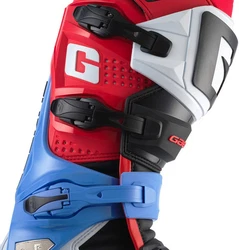 Gaerne SG-12 Motocross Stiefel Rot/Grau