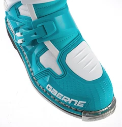 Gaerne SG-12 Motocross Stiefel Grün/Türkis/Blau