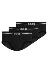 BOSS Slip Hipster HipBr Bold schwarz/wei