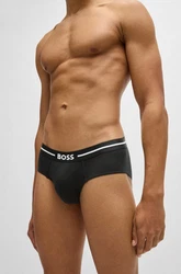 BOSS Slip Hipster HipBr Bold schwarz/wei