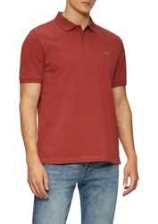 s.Oliver Poloshirt Rot/Braun/Dunkelrot