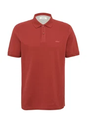 s.Oliver Poloshirt Rot/Braun/Dunkelrot