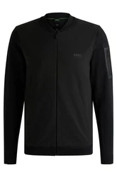 BOSS GREEN Blusenjacke K_Ever-X_HY grün