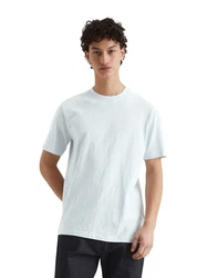Marc O'Polo DENIM T-Shirt Weiß/Hellblau/Creme
