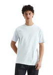 Marc O'Polo DENIM T-Shirt Weiß/Hellblau/Creme