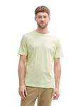 TOM TAILOR T-Shirt mit Logo Hellgrün/Khaki/Grün