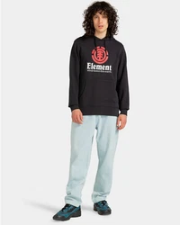 Element Kapuzensweatshirt Vertical Rosa/Schwarz/Rot