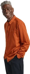Jack Wolfskin Langarmhemd SIERRA CANYON LS Orange