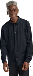 Jack Wolfskin Langarmhemd SIERRA CANYON LS Dunkelblau/Schwarz