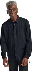 Jack Wolfskin Langarmhemd SIERRA CANYON LS Dunkelblau/Schwarz