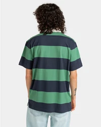 Element Poloshirt Reedsport Blau/Grün/Türkis/Dunkelgrün