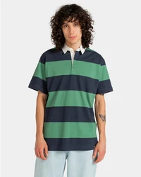 Element Poloshirt Reedsport Blau/Grün/Türkis/Dunkelgrün