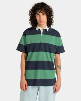 Element Poloshirt Reedsport Blau/Grün/Türkis/Dunkelgrün