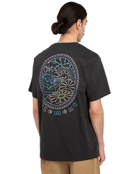 Element T-Shirt Dawn Schwarz/Gelb/Grün/Grau
