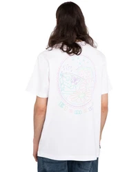 Element T-Shirt Dawn Weiß/Orange/Hellblau