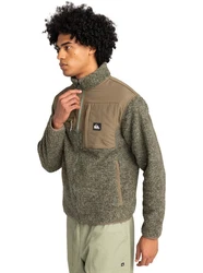 Quiksilver Sweatshirt Shallow Water Dunkelgrün/Khaki/Braun/Beige