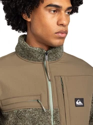 Quiksilver Sweatshirt Shallow Water Dunkelgrün/Khaki/Braun/Beige