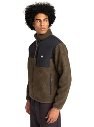 Quiksilver Sweatshirt Shallow Water Dunkelgrün/Khaki/Braun