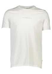 LINDBERGH T-Shirt Weiß/Khaki/Creme/Grau