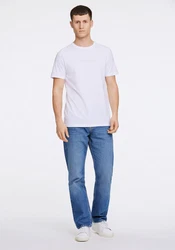 LINDBERGH T-Shirt Weiß/Khaki/Creme/Grau