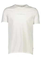 LINDBERGH T-Shirt Weiß/Khaki/Creme/Grau