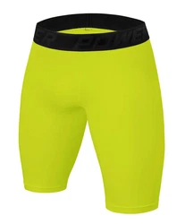 TCA Funktionsshorts PowerLayer Herren Kompressionsshorts Gelb/Grün/Neonfarben