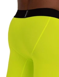 TCA Funktionsshorts PowerLayer Herren Kompressionsshorts Gelb/Grün/Neonfarben