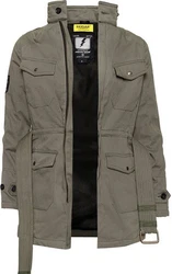 John Doe Motorradjacke Field Damen 2017 Khaki/Dunkelgrün