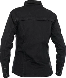John Doe Motorradjacke Motoshirt XTM Damen Hemd Schwarz/Dunkelgrau/Weiß