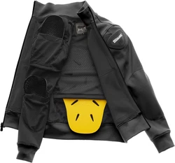 Blauer Motorradjacke Easy Pro Blau