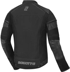 Bogotto Motorradjacke Blizzard-X Dunkelgrau/Schwarz/Grau/Grün