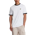 Lyle & Scott T-Shirt 'Ringer' Weiß/Dunkelblau/Schwarz/Creme
