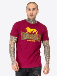 Lonsdale T-Shirt Taverham Dunkelrot/Bordeaux/Braun/Rot