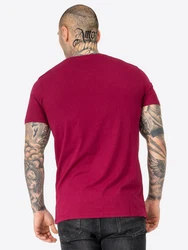 Lonsdale T-Shirt Taverham Dunkelrot/Bordeaux/Braun/Rot