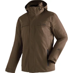 Maier Sports 3-in-1 Funktionsjacke Peyor Braun/Khaki/Grau