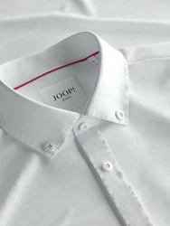JOOP! Langarmhemd Jeans Haven3-W (1-tlg) Weiß/Creme/Grau