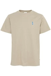 !Solid T-Shirt SDOWENS mit Print Khaki/Beige