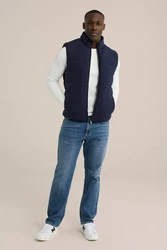 WE Fashion Cardigan Dunkelblau/Blau/Hellblau