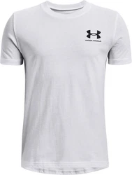 Under Armour T-Shirt Sportstyle Kurzarm-Oberteil mit Logo Grau/Hellgrau