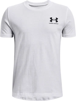 Under Armour T-Shirt Sportstyle Kurzarm-Oberteil mit Logo Grau/Hellgrau