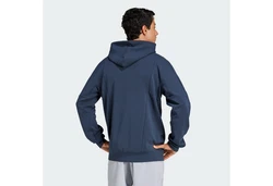 adidas Performance Hoodie DESIGNED FOR TRAINING KAPUZENJACKE Dunkelblau/Grau/Blau