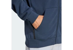 adidas Performance Hoodie DESIGNED FOR TRAINING KAPUZENJACKE Dunkelblau/Grau/Blau