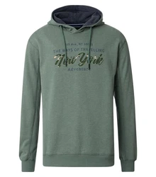 CASAMODA Sweatshirt Dunkelgrün/Grün/Türkis